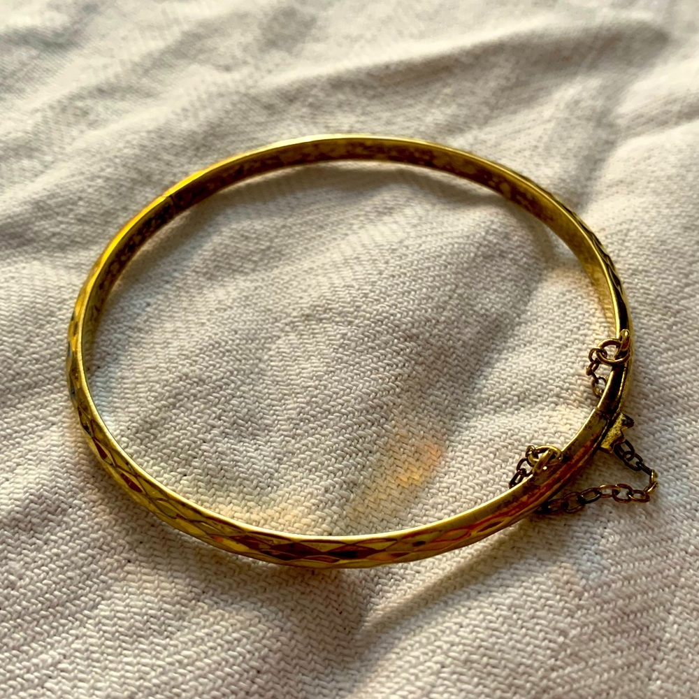 Gold Bangle